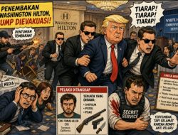 Detik-Detik Penembakan di Washington Hilton, Trump Diselamatkan Dinas Rahasia