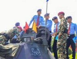 Edukasi Alutsista, Marinir Tanamkan Nasionalisme ke Siswa Taruna Nusantara