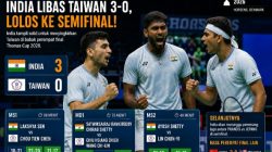 Duel Sengit Berujung Manis, India Sikat Taiwan di Perempat Final