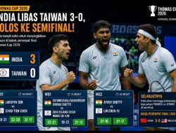 Duel Sengit Berujung Manis, India Sikat Taiwan di Perempat Final