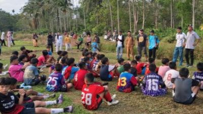 Seleksi Tim U-13 Kecamatan Anggana untuk Piala Suratin Resmi Dimulai