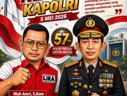 “Bupati LIRA Maros Sampaikan Ucapan HUT ke-57 Kapolri, Doakan Polri Semakin Presisi”