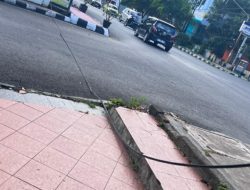 Kabel Maut Menjuntai di Lampu Merah Bantaeng Berhari-hari, Pengendara Dibikin Waswas