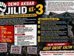 Demo Akbar Jilid III Mengguncang Kaltim, Massa 4.000 Orang Siap Kepung Kantor Gubernur