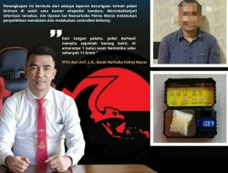 Jalur Kargo Bandara Disusupi Narkoba, Sat Resnarkoba Polres Maros Tangkap Pengedar Sabu