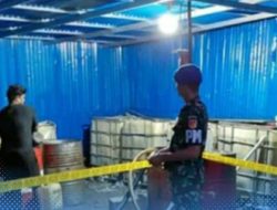 Markas Penimbun Solar Digrebek TNI, Empat Warga Sipil Diamankan