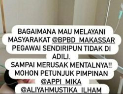 Miris! Pegawai PPPK “Dibuang Saat Sakit”, LBH MRI Warning BPBD Makassar