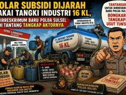 Solar Subsidi Dijarah Pakai Tangki Industri 16 KL, Dirreskrimum Baru Polda Sulsel di Tantang Tangkap Aktornya