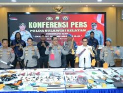 Busur dan Sajam Membanjiri Jalanan Makassar, Polda Sulsel Ungkap Fakta Mengerikan