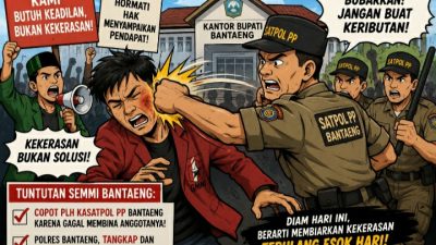 Kader GMNI Diduga Dipukul Saat Aksi, SEMMI Bantaeng Desak Bupati Copot Plh Kasatpol PP dan Polisi Tangkap Pelaku