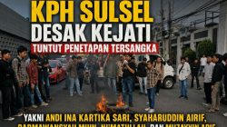Koalisi Pemerhati Hukum Sulsel Desak Kejati Tuntut Penetapan Tersangka Andi Ina Kartika Sari, Syaharuddin Arif, Darmawansyah Muin dan Muzayyin Arif