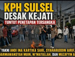 Koalisi Pemerhati Hukum Sulsel Desak Kejati Tuntut Penetapan Tersangka Andi Ina Kartika Sari, Syaharuddin Arif, Darmawansyah Muin dan Muzayyin Arif