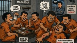 WBP Ditikam Gunting Usai Diduga Bongkar Pesta Narkoba di Lapas Makassar