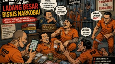 Tembok Penjara Tak Mampu Membendung Narkoba? Dugaan Jaringan dari Dalam Lapas Kian Terang