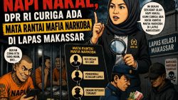 Bukan Lagi Ulah Napi Nakal, DPR RI Curiga Ada Mata Rantai Mafia Narkoba di Lapas Makassar