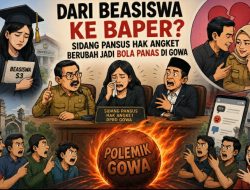 Dari Beasiswa ke Baper? Sidang Pansus Hak Angket Berubah Jadi Bola Panas di Gowa