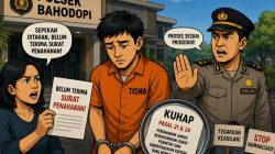 Lagi-Lagi Polsek Bahodopi Disorot, Penahanan Anak Wakil Ketua Ompren Family Diduga Tak Sesuai SOP