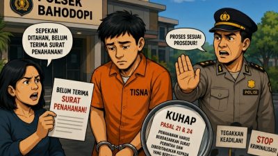 Lagi-Lagi Polsek Bahodopi Disorot, Penahanan Anak Wakil Ketua Ompren Family Diduga Tak Sesuai SOP