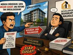 Merasa Dirugikan, Konsumen Ancam Gugat Developer Mahakarya Haluoleo Jika Refund Tak Direalisasikan