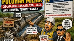 Aduh! Proyek Irigasi BBWS Puluhan Miliar Diduga Dikerjakan Asal Jadi, APH Diminta Turun Tangan
