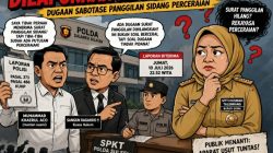 Usai Heboh Hak Angket, Kini Bupati Gowa Dipolisikan Mantan Suami, Dugaan Sabotase Sidang PA Makassar