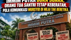 IMMIM Putra Buka Suara, Orang Tua Santri Tetap Keberatan, Pola Komunikasi Mursyid di Nilai Tak Beretika