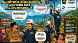 Laut Tak Jadi Penghalang, Pemerintah Hadirkan Jaringan PLTS untuk Terangi Warga Romanus dan Namralan