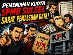 Pemenuhan Kuota SPMB Sulsel Sarat Pemalsuan Data, DPP LANTIK dan DPW PSMP Siapkan Laporan ke KPK