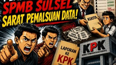 Pemenuhan Kuota SPMB Sulsel Sarat Pemalsuan Data, DPP LANTIK dan DPW PSMP Siapkan Laporan ke KPK