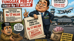 Rp17 Miliar PBB-P2 Bandara Sultan Hasanuddin Belum Terbayar, Angkasa Pura Janji Lunasi Sebelum Akhir Agustus