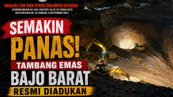 Semakin Panas! Tambang Emas Bajo Barat Resmi Diadukan, Koalisi Desak Polri Bongkar Dugaan Beking Aparat