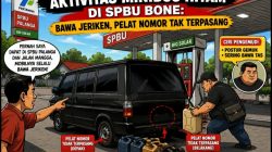 Warga Bongkar Aktivitas Minibus Hitam di SPBU Bone: Bawa Jeriken, Pelat Nomor Tak Terpasang