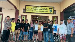 Perang Kelompok di Bahopi Sempat Viral, 10 Orang Diamankan dan Berujung Damai