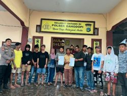 Perang Kelompok di Bahopi Sempat Viral, 10 Orang Diamankan dan Berujung Damai