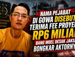 Nama Pejabat Di Gowa Disebut Terima Fee Proyek Rp6 Miliar, Bang Moel Desak Jaksa Bongkar Aktornya