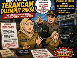 Jika Tak Hadir Lagi, Polisi Tegaskan Siap Jemput Paksa Bupati Gowa Husniah Talenrang