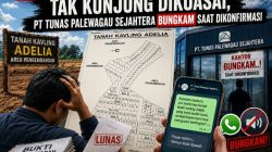 Polemik Tanah Kavling Tak Kunjung Dikuasai, PT Tunas Palewagau Sejahtera Bungkam Saat Dikonfirmasi
