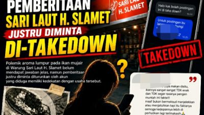 Keluhan Konsumen Belum Terjawab, Pemberitaan Sari Laut H. Slamet Justru Diminta Di-Takedown