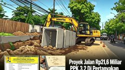 Anggaran Fantastis, Fisik Minim! Proyek Jalan Rp21,6 Miliar PPK 3.2 Di Pertanyakan