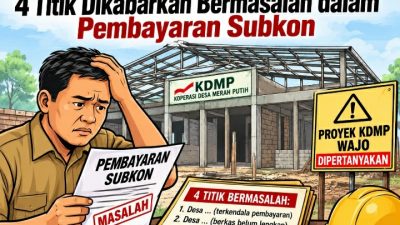 Proyek KDMP di Wajo Disorot, 4 Titik Dikabarkan Bermasalah dalam Pembayaran Subkon
