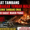 Alat Tambang Dibakar Tengah Malam, Polemik Tambang Emas Bajo Barat Makin Panas