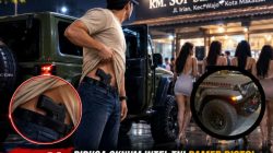 Ngeri!! Diduga Oknum Intel TNI Pamer Pistol di RM Sop Saudara Bareng 4 Wanita, Publik: “LC, BO atau Simpanan?”