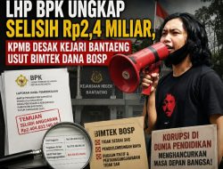 LHP BPK Ungkap Selisih Rp2,4 Miliar, KPMB Desak Kejari Bantaeng Usut Bimtek Dana BOSP
