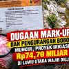 Dugaan Mark-Up dan Pengurangan Bobot Muncul, Proyek Irigasi Rp74,79 Miliar di Luwu Utara Wajib Diuji