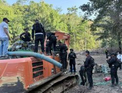 Tambang Emas Ilegal Sungai Bua Digerebek, 2 Operator Diamankan: Siapa Pengendali di Baliknya?
