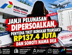Janji Pelunasan Dipersoalkan, Penyedia Tiket Bongkar Transaksi Rp137,4 Juta dan Soroti Nama Dea
