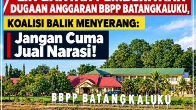 LIN Bantah Pemberitaan Dugaan Anggaran BBPP Batangkaluku, Koalisi Balik Menyerang: Jangan Cuma Jual Narasi!