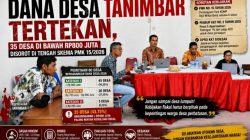 Dana Desa Tanimbar Tertekan, 35 Desa di Bawah Rp800 Juta Disorot di Tengah Skema PMK 15/2026