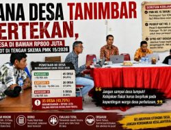 Dana Desa Tanimbar Tertekan, 35 Desa di Bawah Rp800 Juta Disorot di Tengah Skema PMK 15/2026