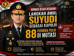 Rombak Besar-Besaran! Langkah Awal Suyudi sebagai Kapolri, 88 Perwira Polri di Mutasi